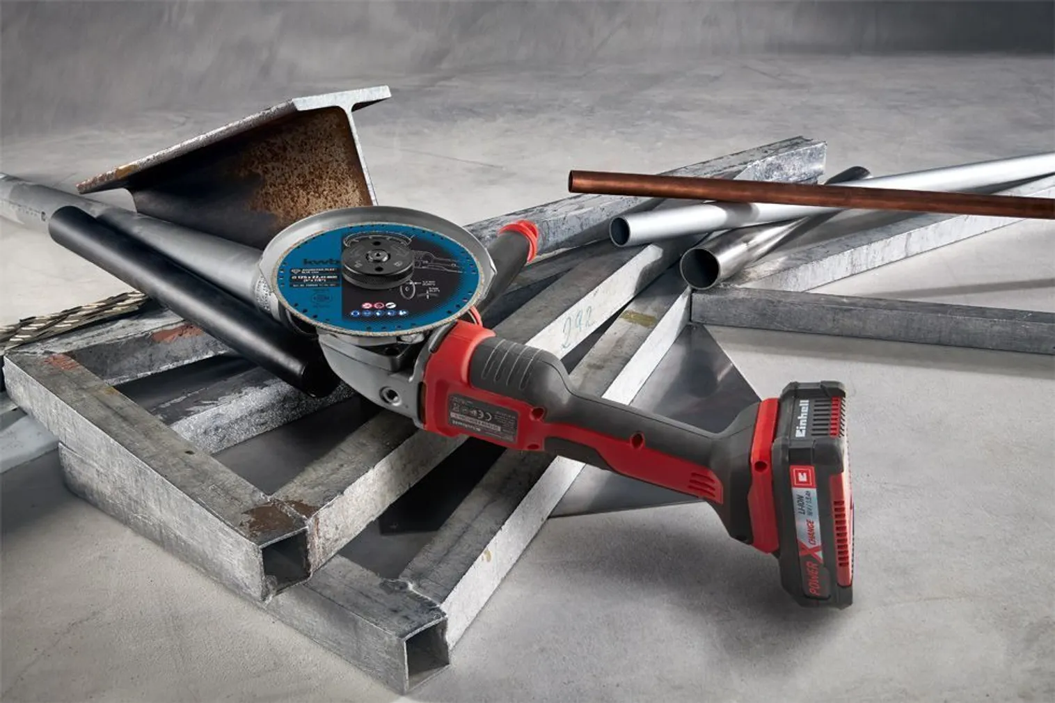 TEEMANTKETAS KWB, METALL 115MM