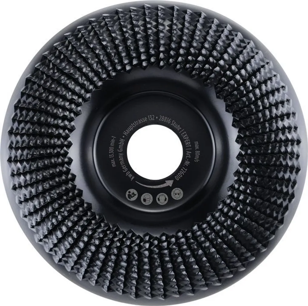 RASPIKETAS KWB PUIDULE 115MM