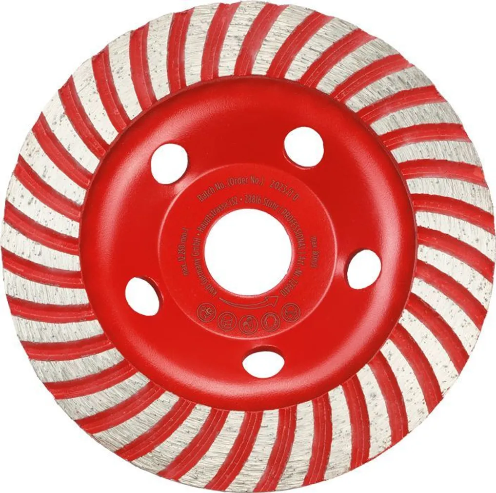 TEEMANTLIHVKETAS KWB 125MM TURBO