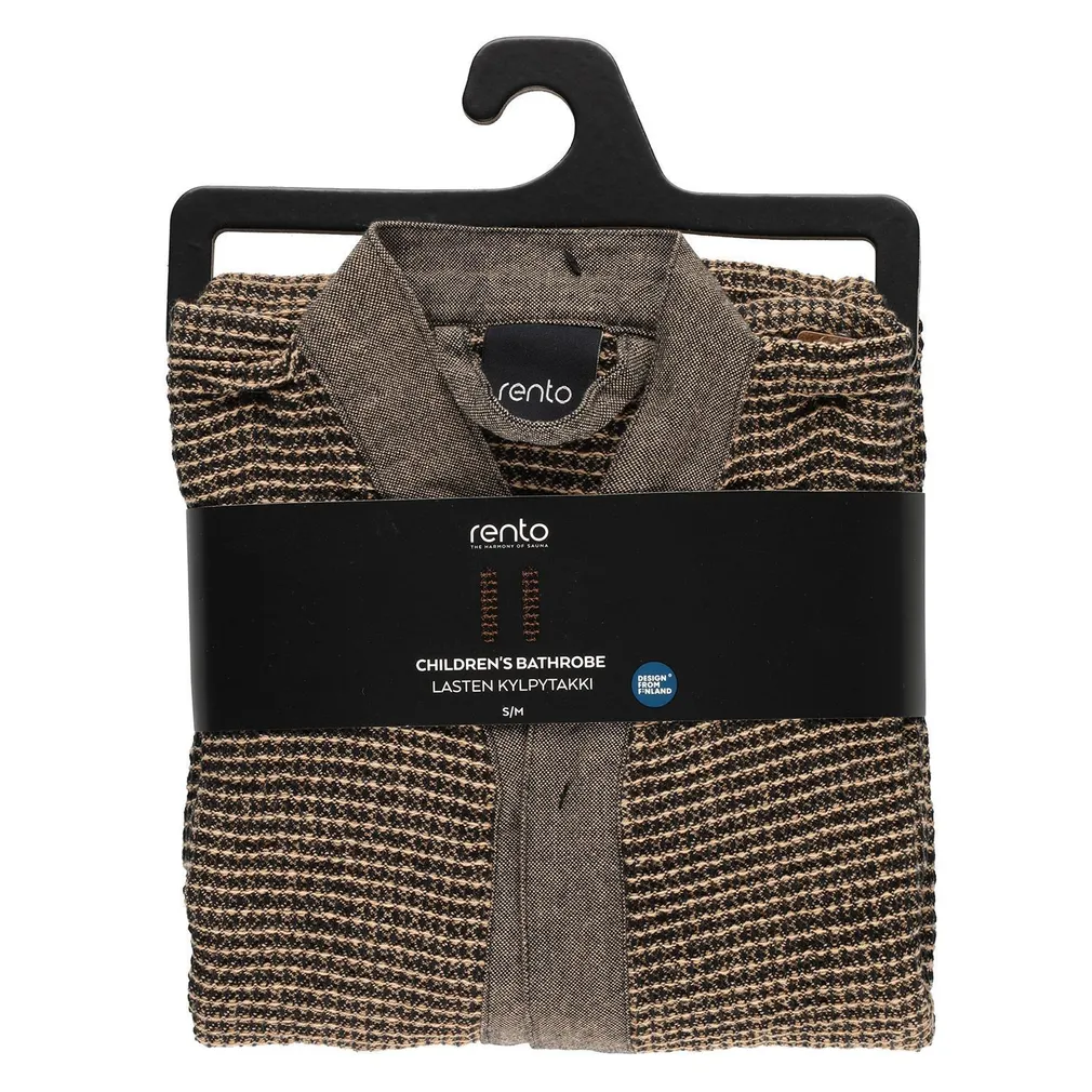 HOMMIKUMANTEL RENTO BROWN LASTE S/M