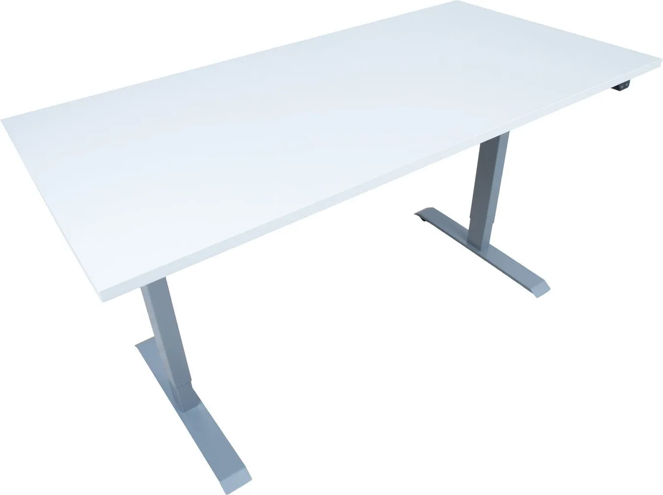 TÖÖLAUD ERGO 1 MOOTORIGA 160X80CM H/VALGE