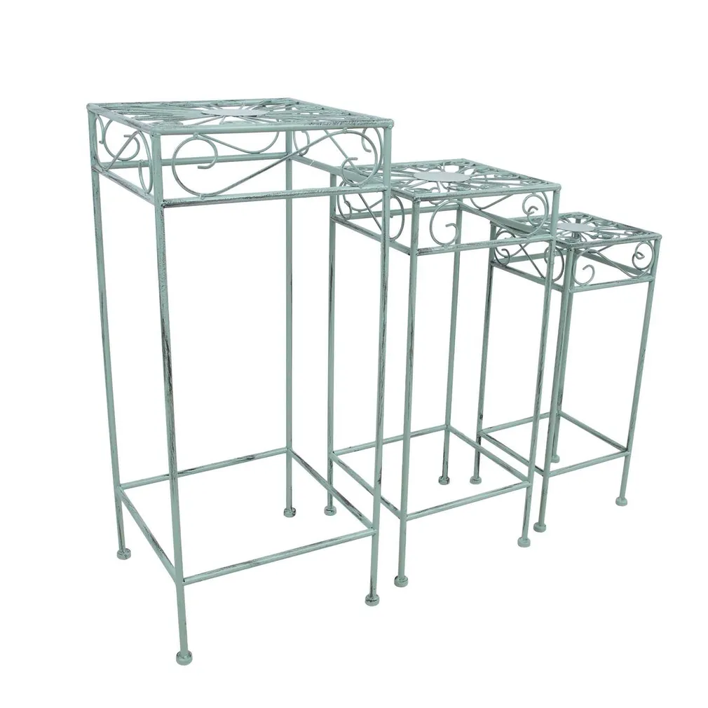 LILLEPOSTAMENT MINT 30X30XH70CM ANTIIKROHELINE