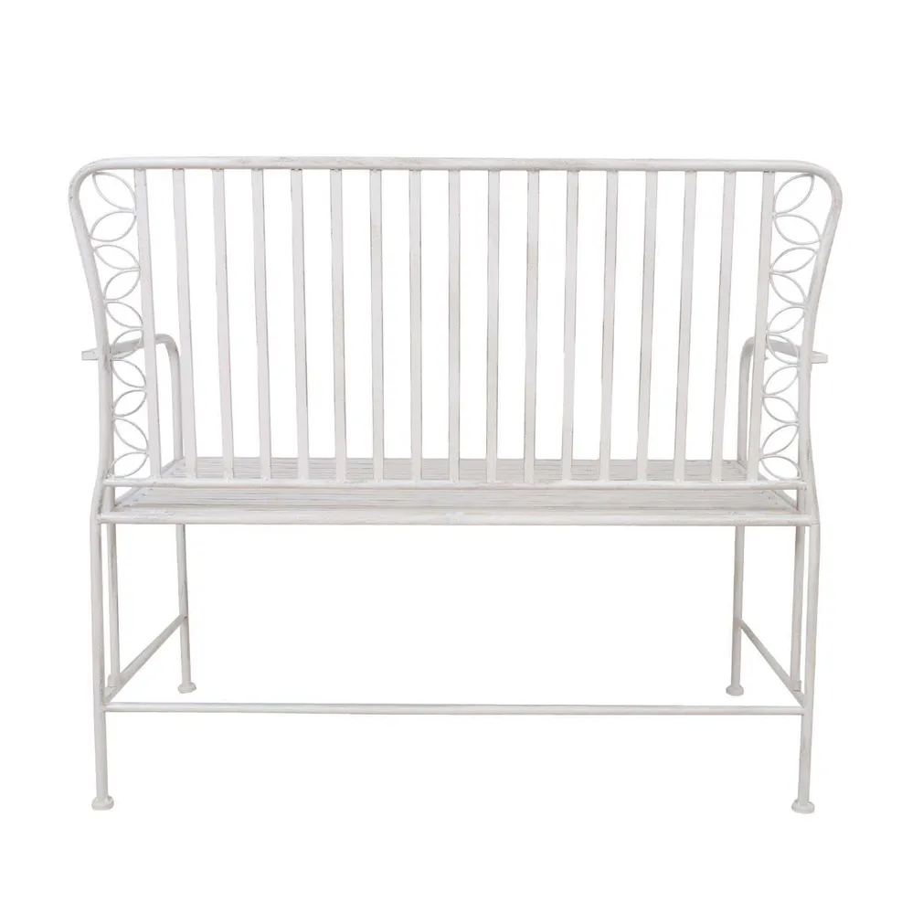 PINK JASMINE 103X50XH93CM ANTIIKVALGE METALL