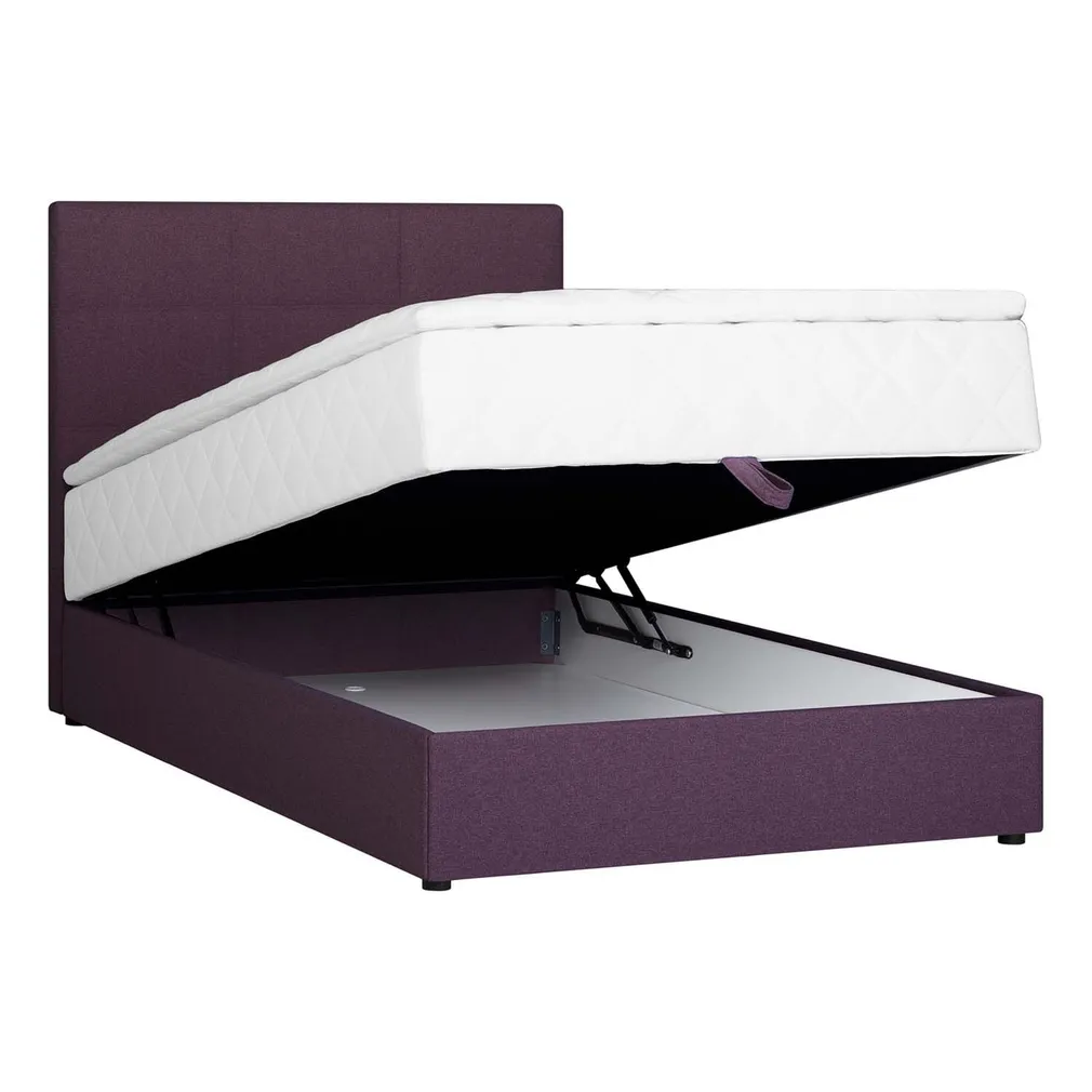 KONTINENTAALVOODI LEVI 120X200CM MADRATSIGA