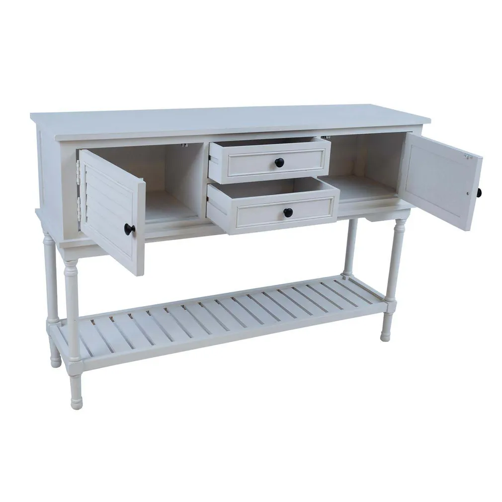 ABILAUD MELDON 120X33XH81CM VALGE