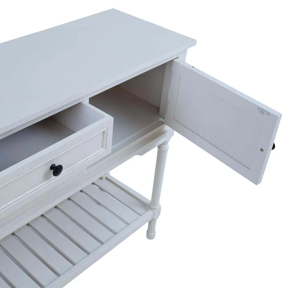 ABILAUD MELDON 120X33XH81CM VALGE