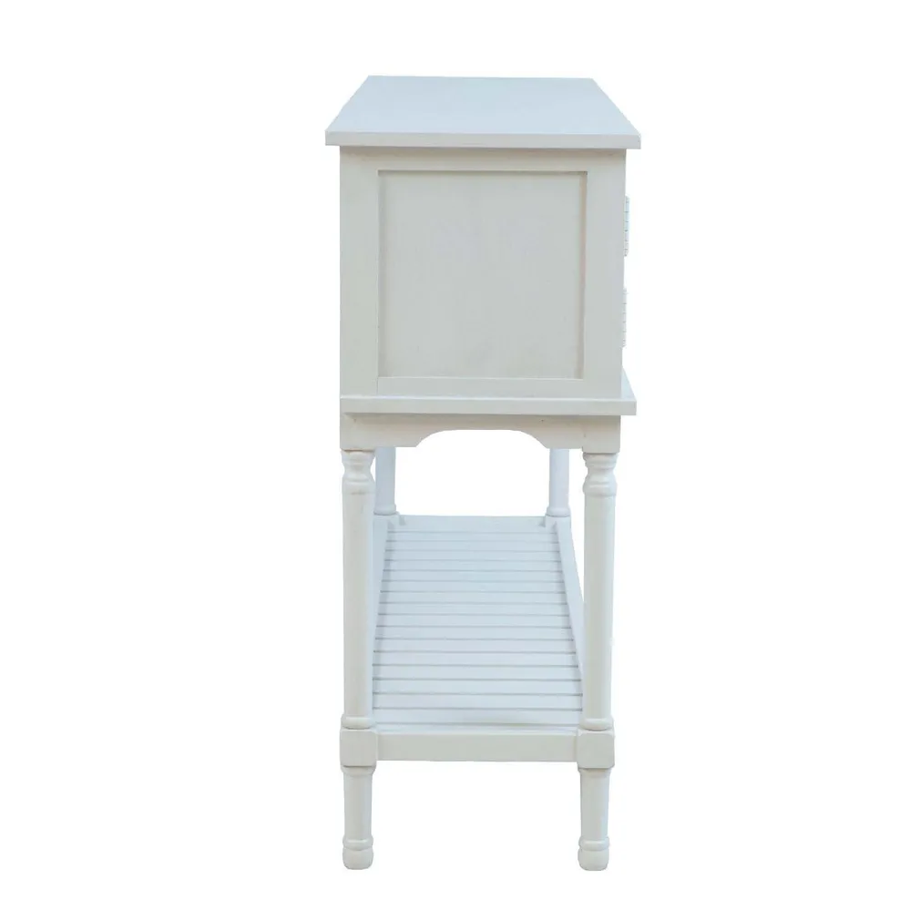 ABILAUD MELDON 120X33XH81CM VALGE