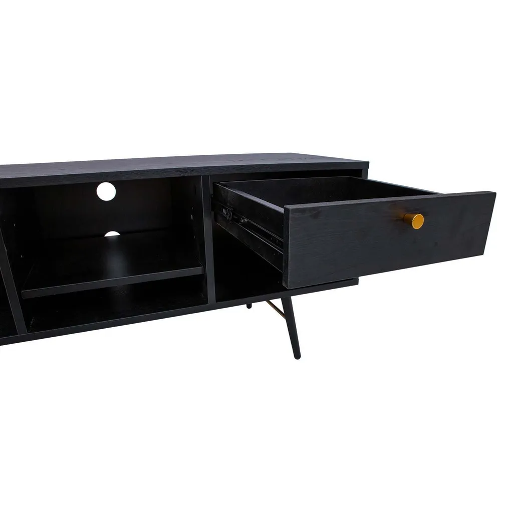 TV-LAUD LUXEMBOURG 150X40XH50CM MUST