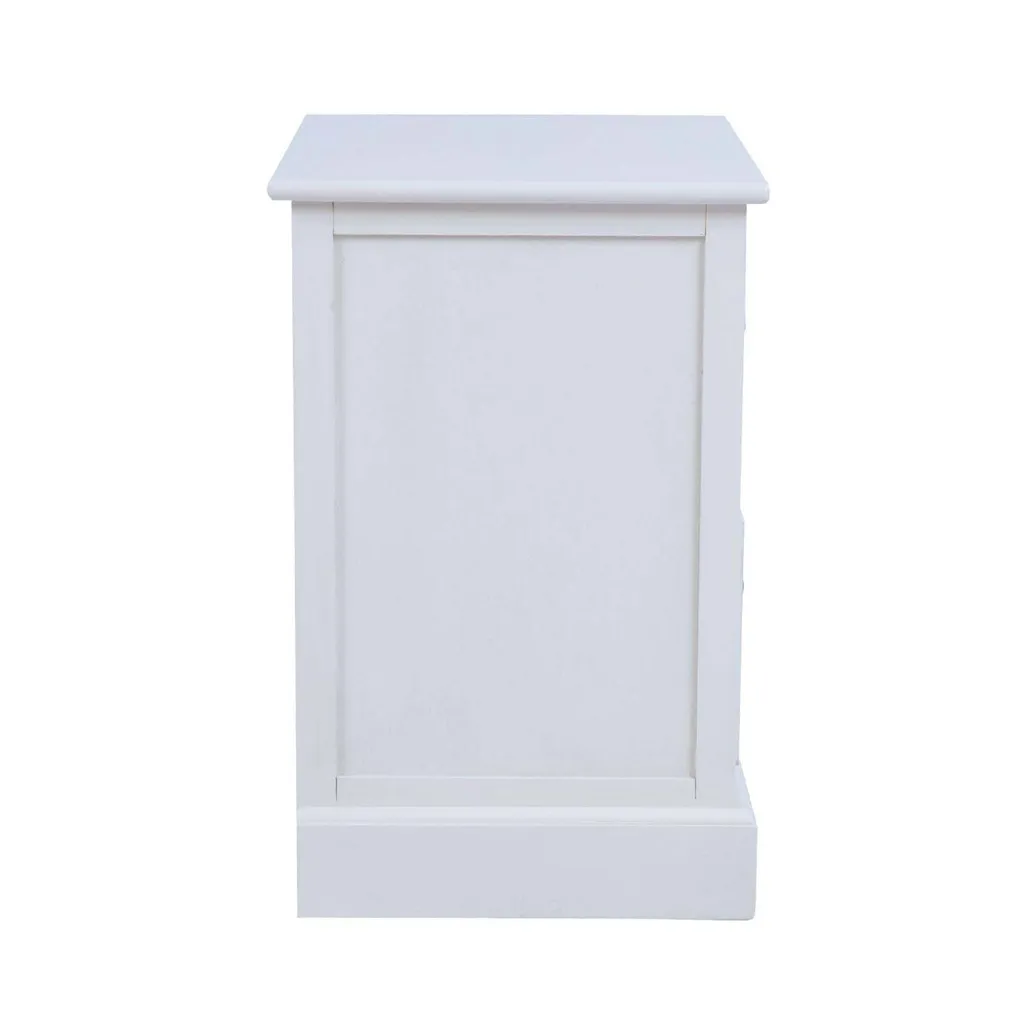 ÖÖKAPP MELDON 45X35XH55CM VALGE