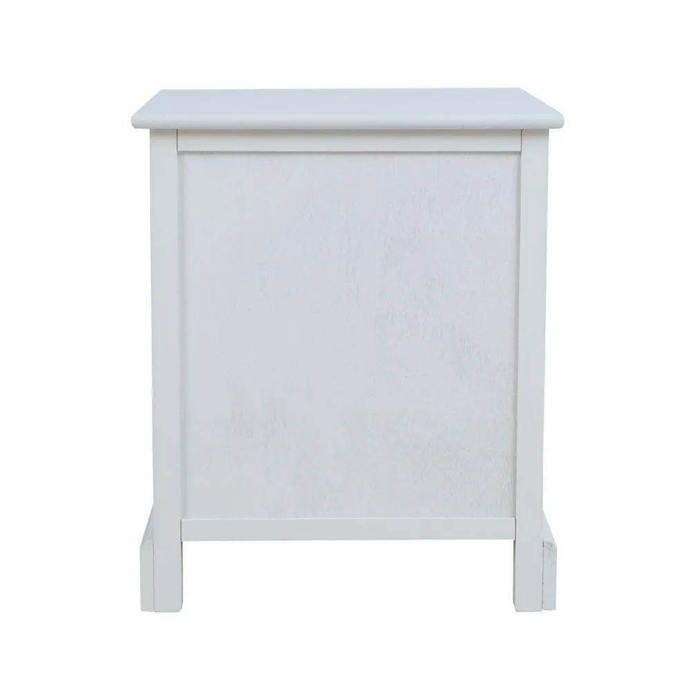 ÖÖKAPP MELDON 45X35XH55CM VALGE