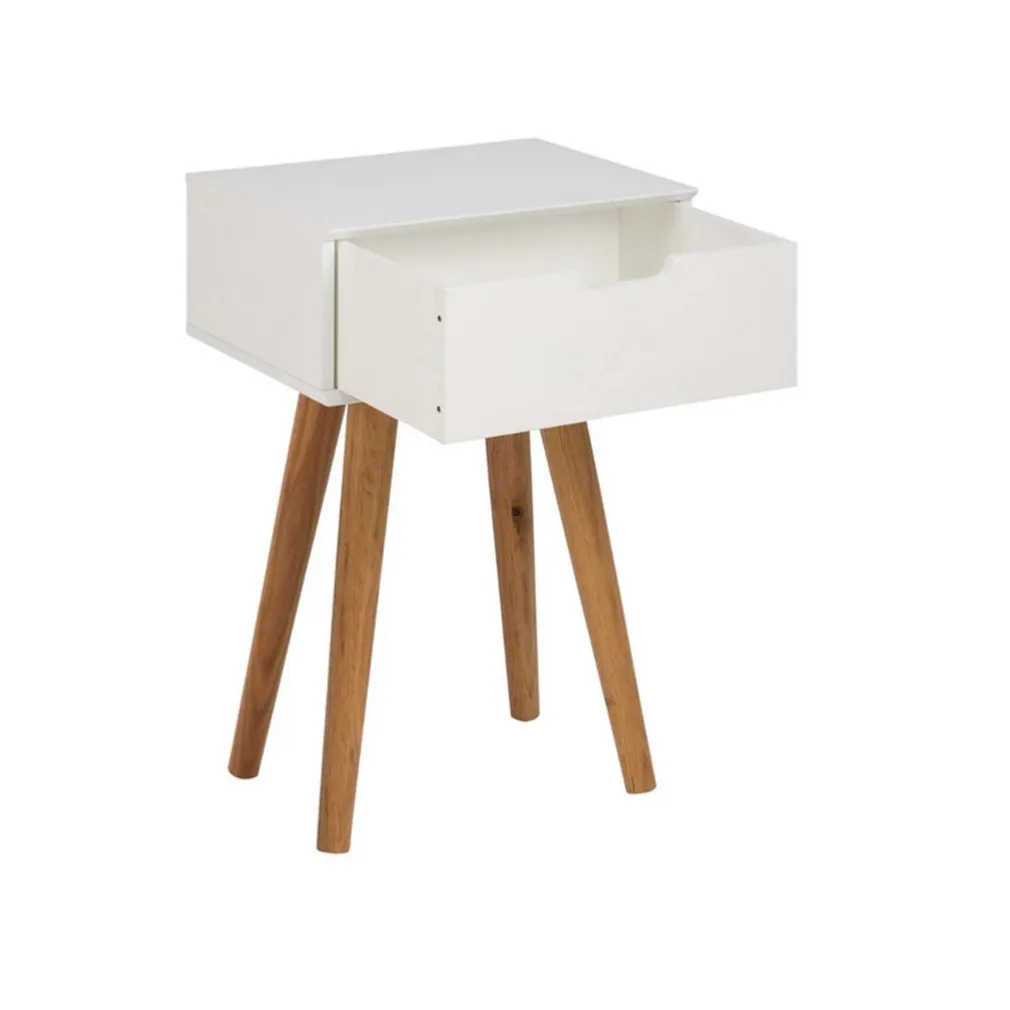 ÖÖKAPP MITRA 40X30XH61,5CM VALGE/TAMM