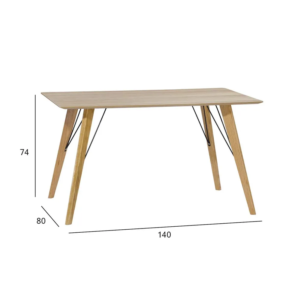 SÖÖGILAUD HELENA 140X80XH74CM TAMM
