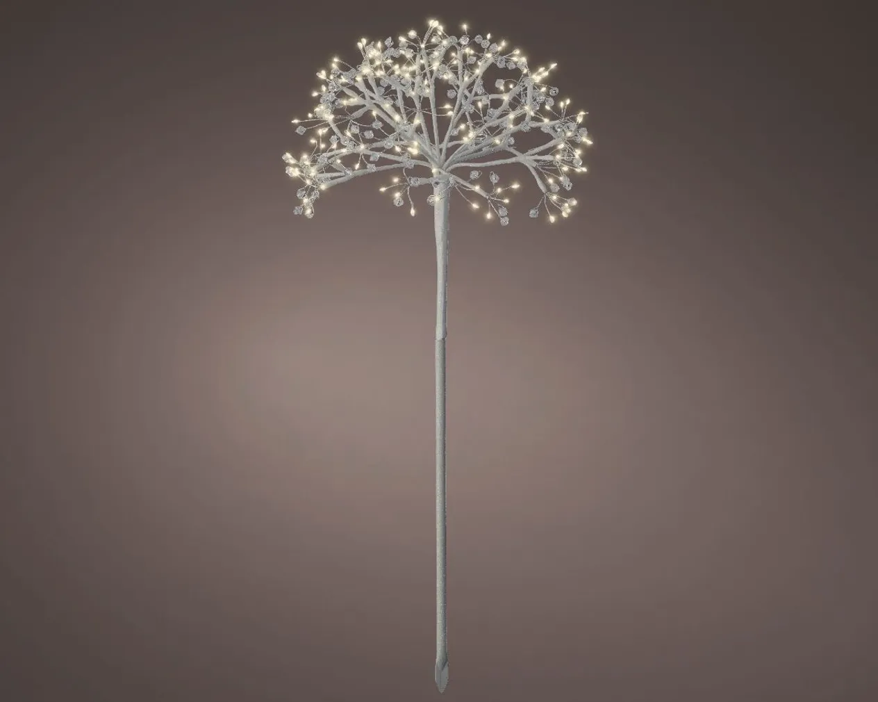 DEKORATSIOON LED-TÄHT METALL 35X35X75CM VALGE