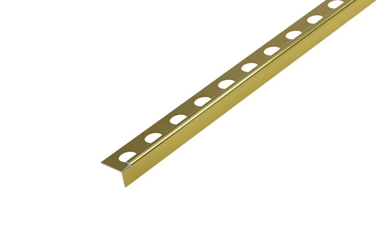 PLAADILIIST CEZAR KITSAS ALUMIINIUM 8X8X2500MM ANODEERITUD LÄIKIV KULD