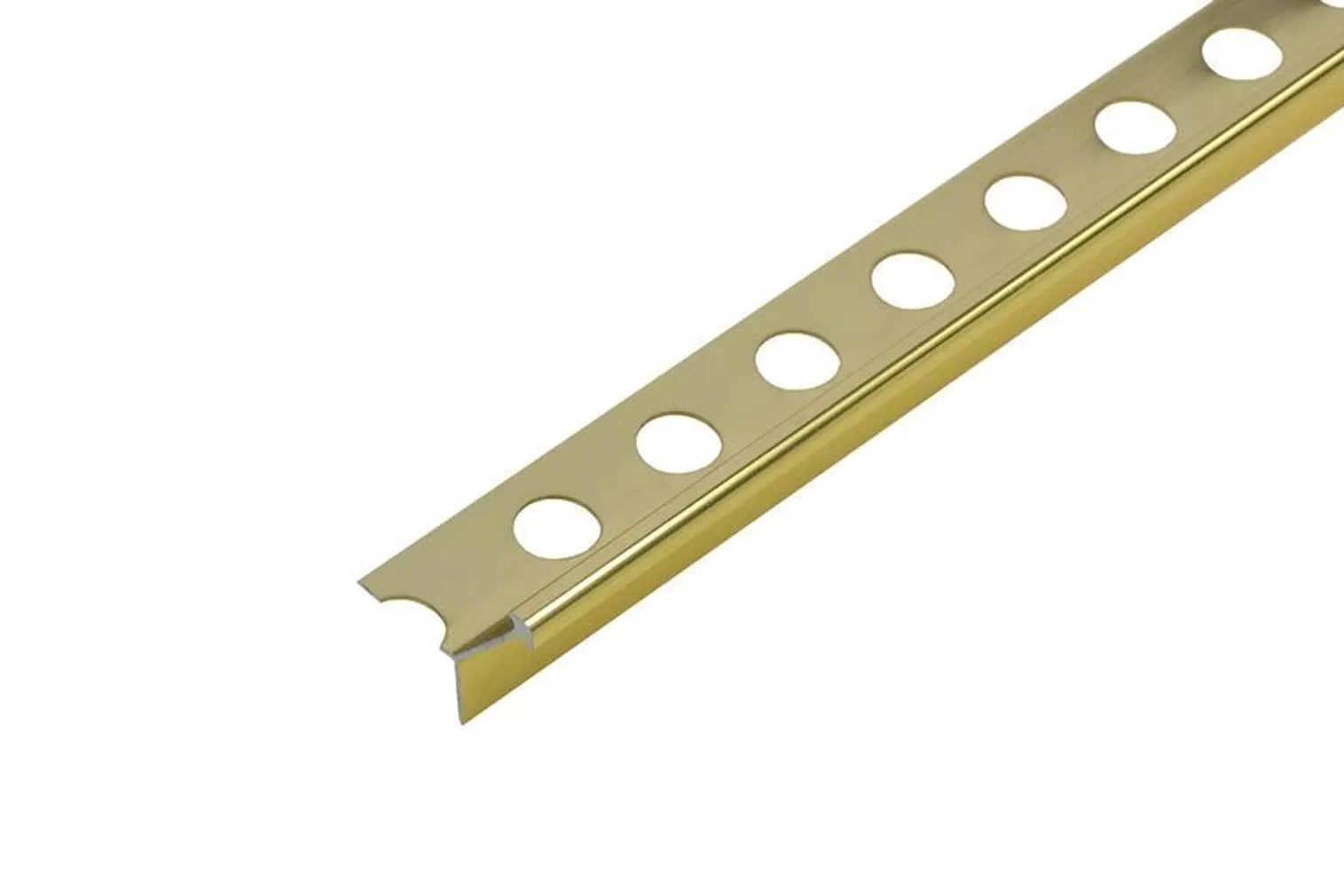 PLAADILIIST CEZAR KITSAS ALUMIINIUM 12X12X2500MM ANODEER. LÄIKIV KULD