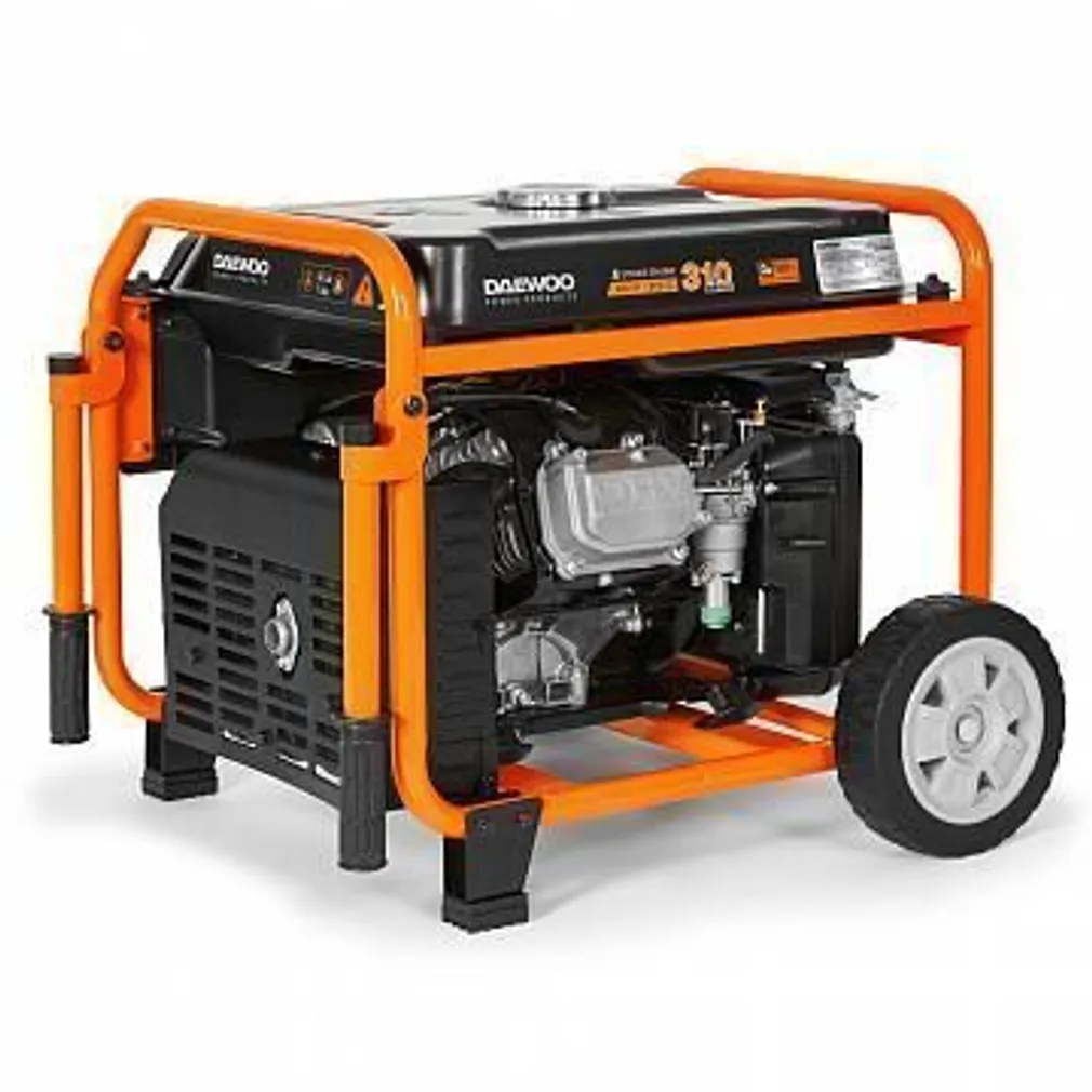 BENSIINIMOOTORIGA INVERTERGENERAATOR DAEWOO GDA 6600EI