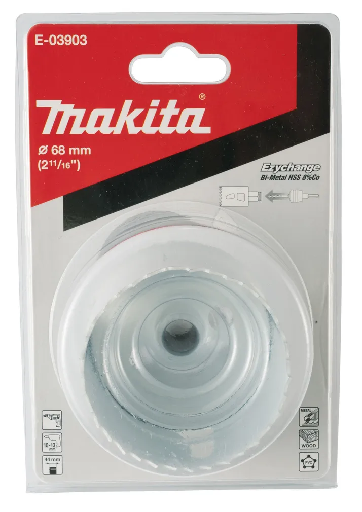AUGUSAAG MAKITA EZYCHANGE 68MM BI-METALL