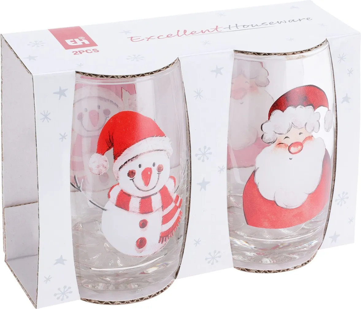 JÕULU JOOGIKLAASIDE KOMPLEKT 2TK 300ML
