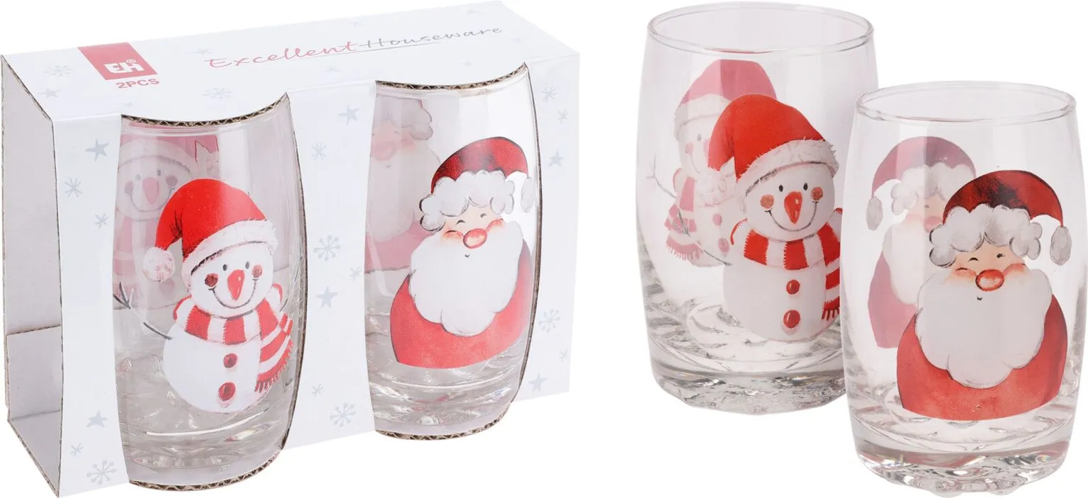 JÕULU JOOGIKLAASIDE KOMPLEKT 2TK 300ML