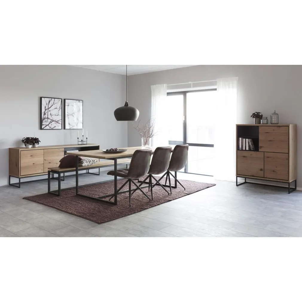 KUMMUT DALARNA 198X45XH76CM, TAMM