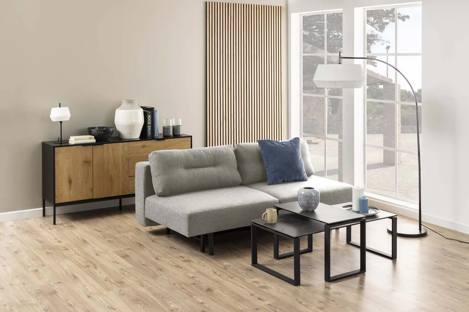 DIIVANVOODI MALLING 200X105XH83CM, HALL