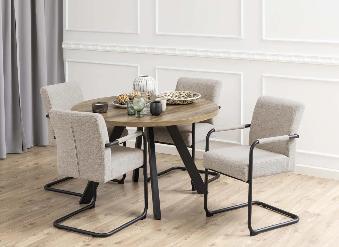 SÖÖGILAUD ZALIDA D120/210XH75CM, NATURAALNE