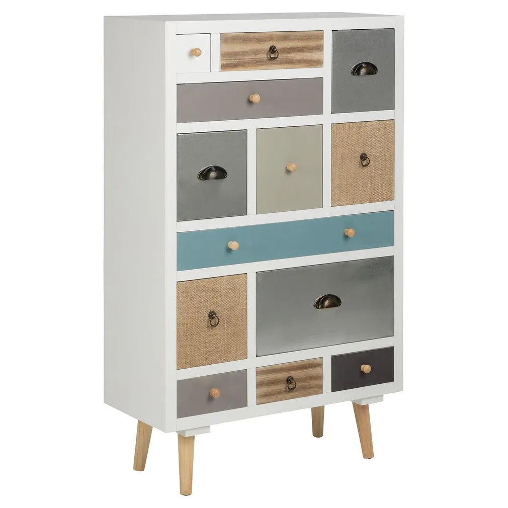 KUMMUT THAIS 70X30XH114CM, VALGE