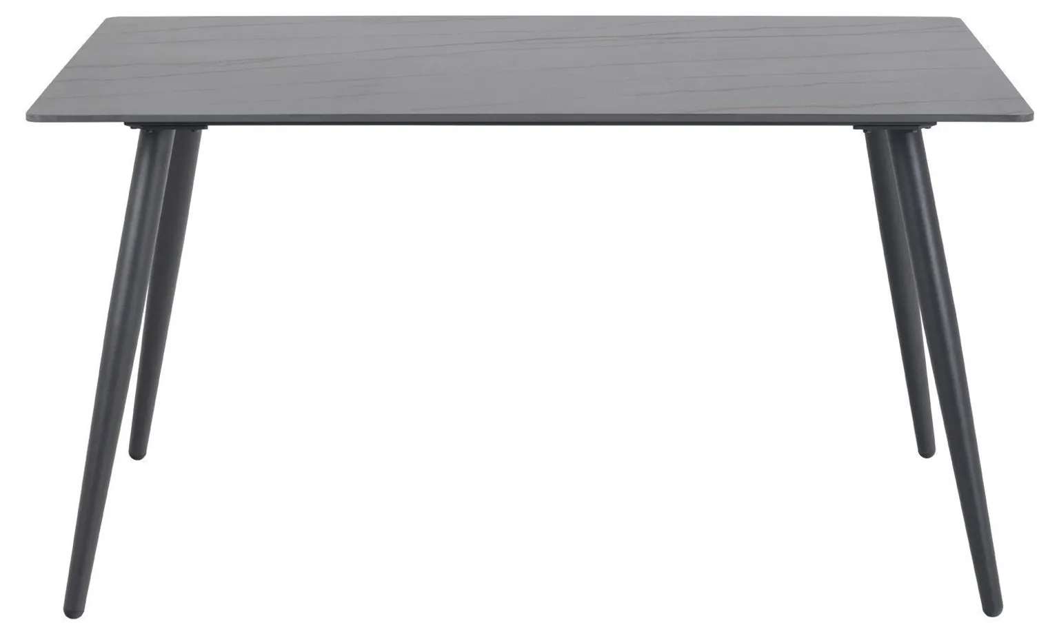 SÖÖGILAUD WICKLOW 140X80XH75CM, MUST