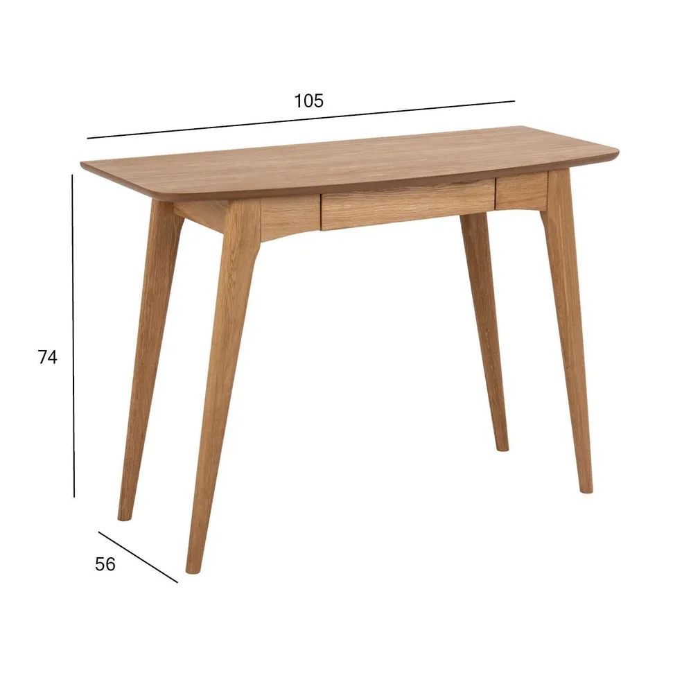 KIRJUTUSLAUD WOODSTOCK 105X45XH74CM, NATURAALNE