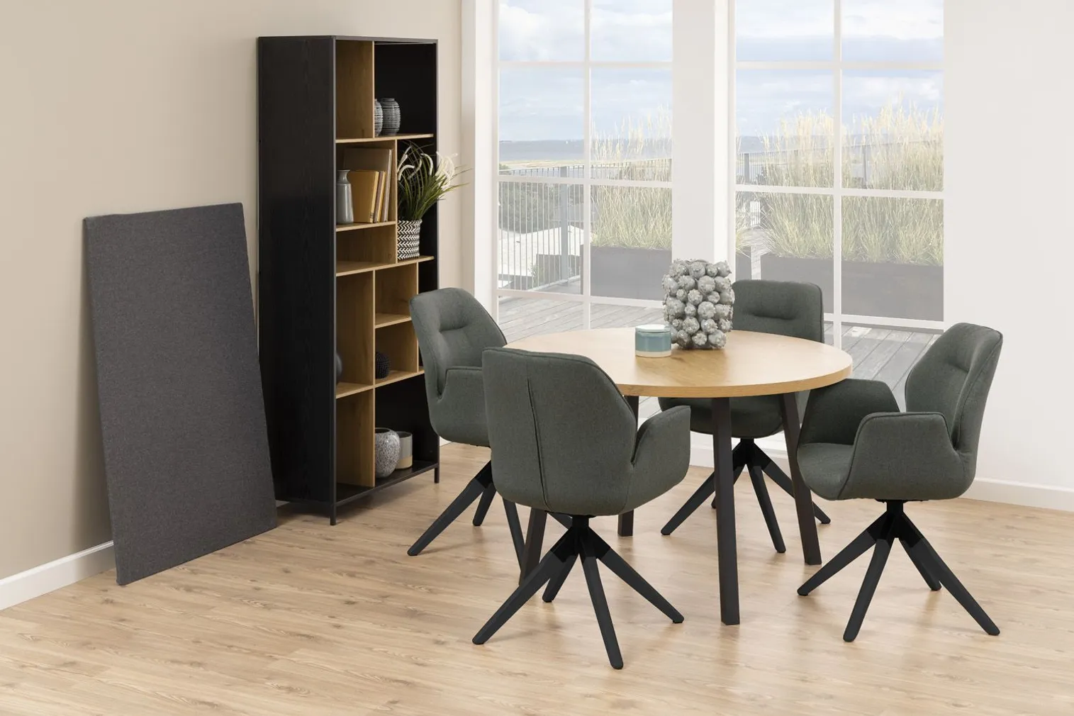 TOOL AURA KÄETUGEDEGA, TUMEHALL/MUST