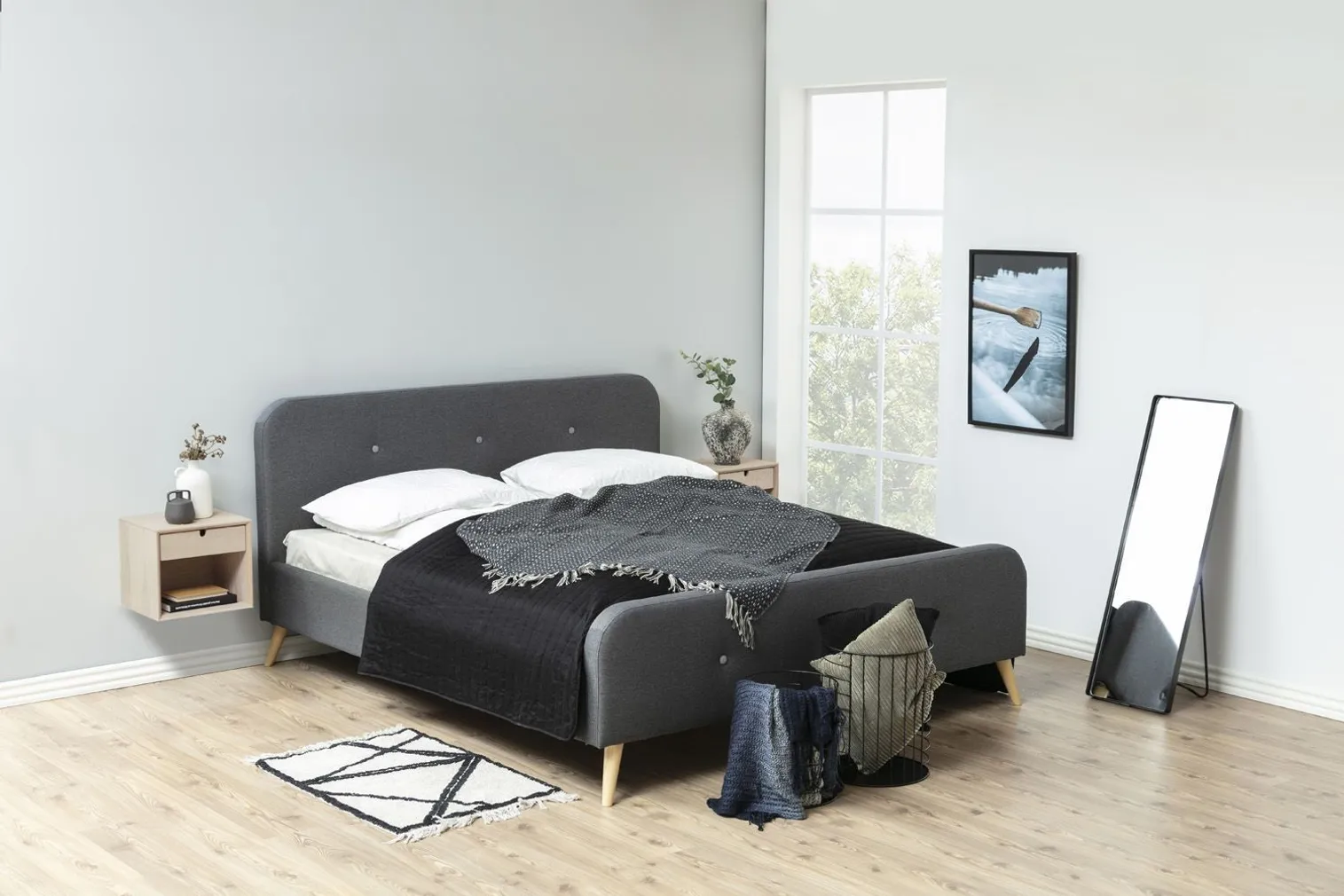 ÖÖKAPP CENTURY 37X32XH33CM, VALGE