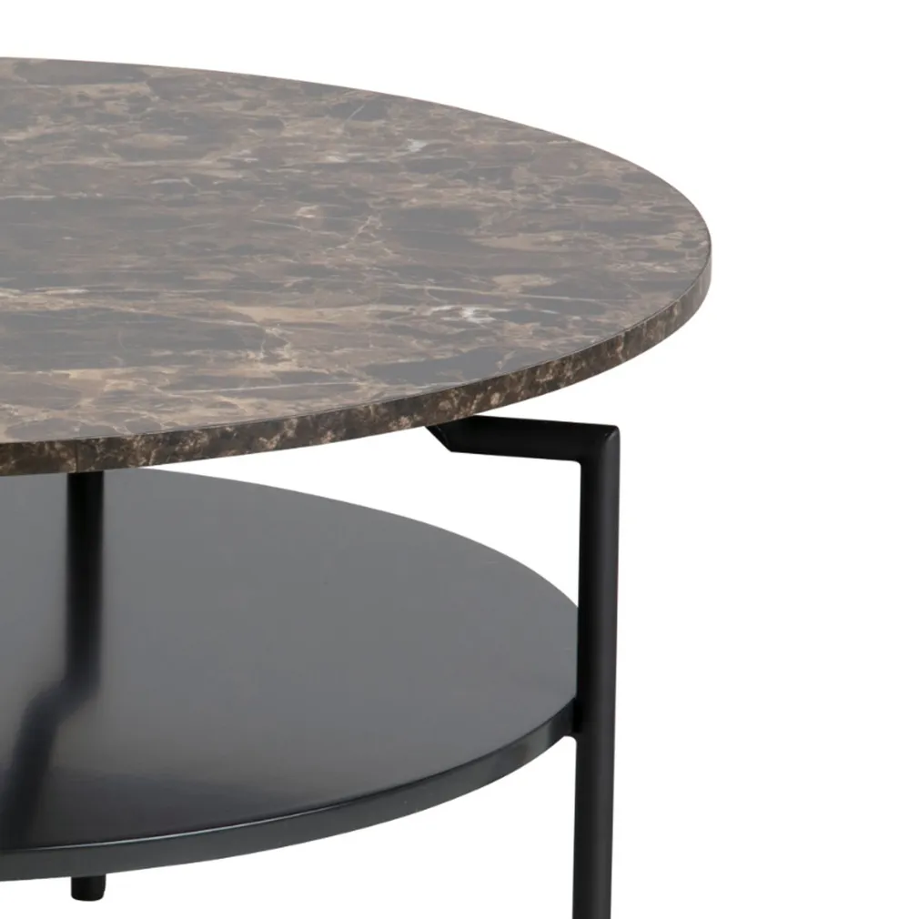 DIIVANILAUD GOLDINGTON D80XH45CM, PRUUN