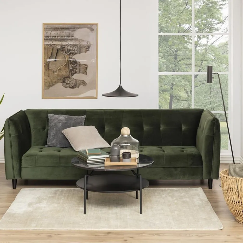 DIIVANILAUD GOLDINGTON D80XH45CM, PRUUN