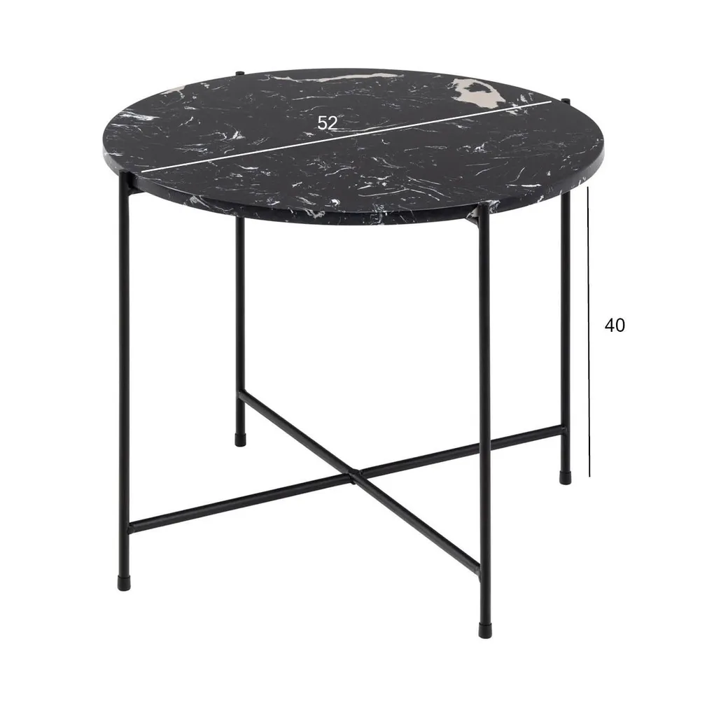 ABILAUD AVILA D52XH40CM, MUST