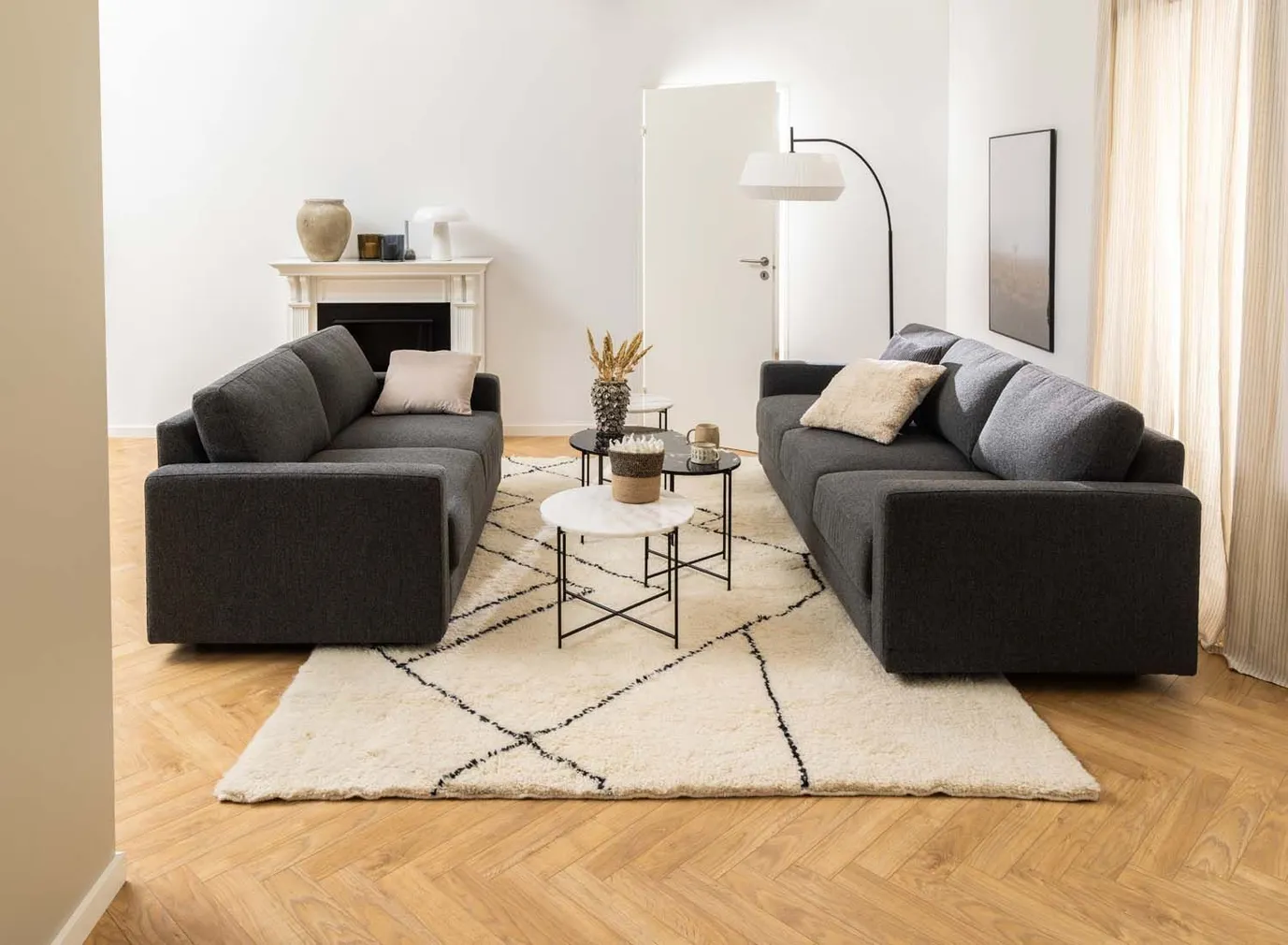 ABILAUD AVILA D52XH40CM, VALGE