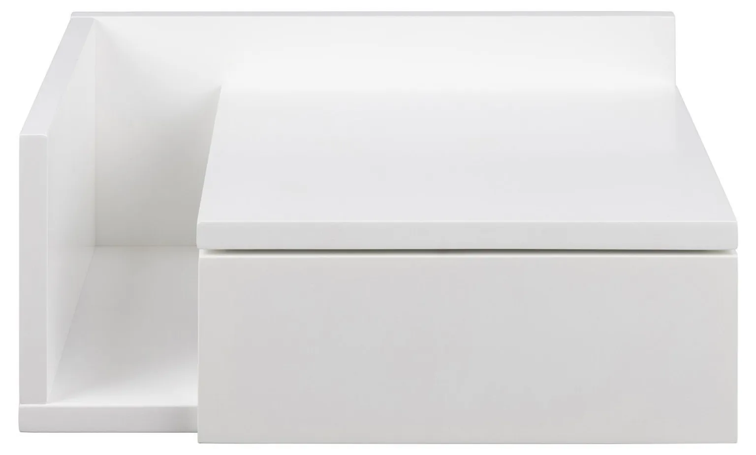 ÖÖKAPP ASHLAN 40X32XH16,5CM, VALGE