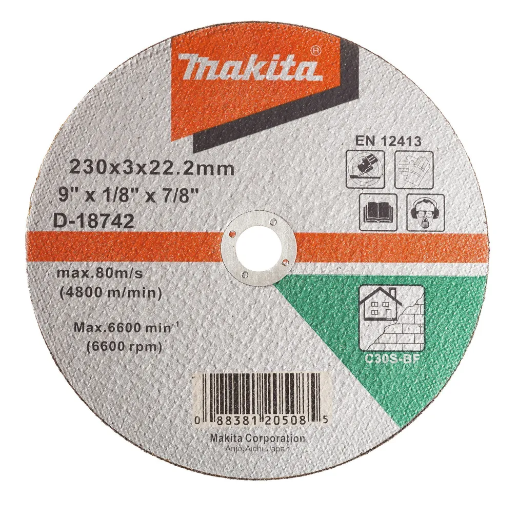 LÕIKEKETAS MAKITA 230X3MM C30S D-18742 KIVI