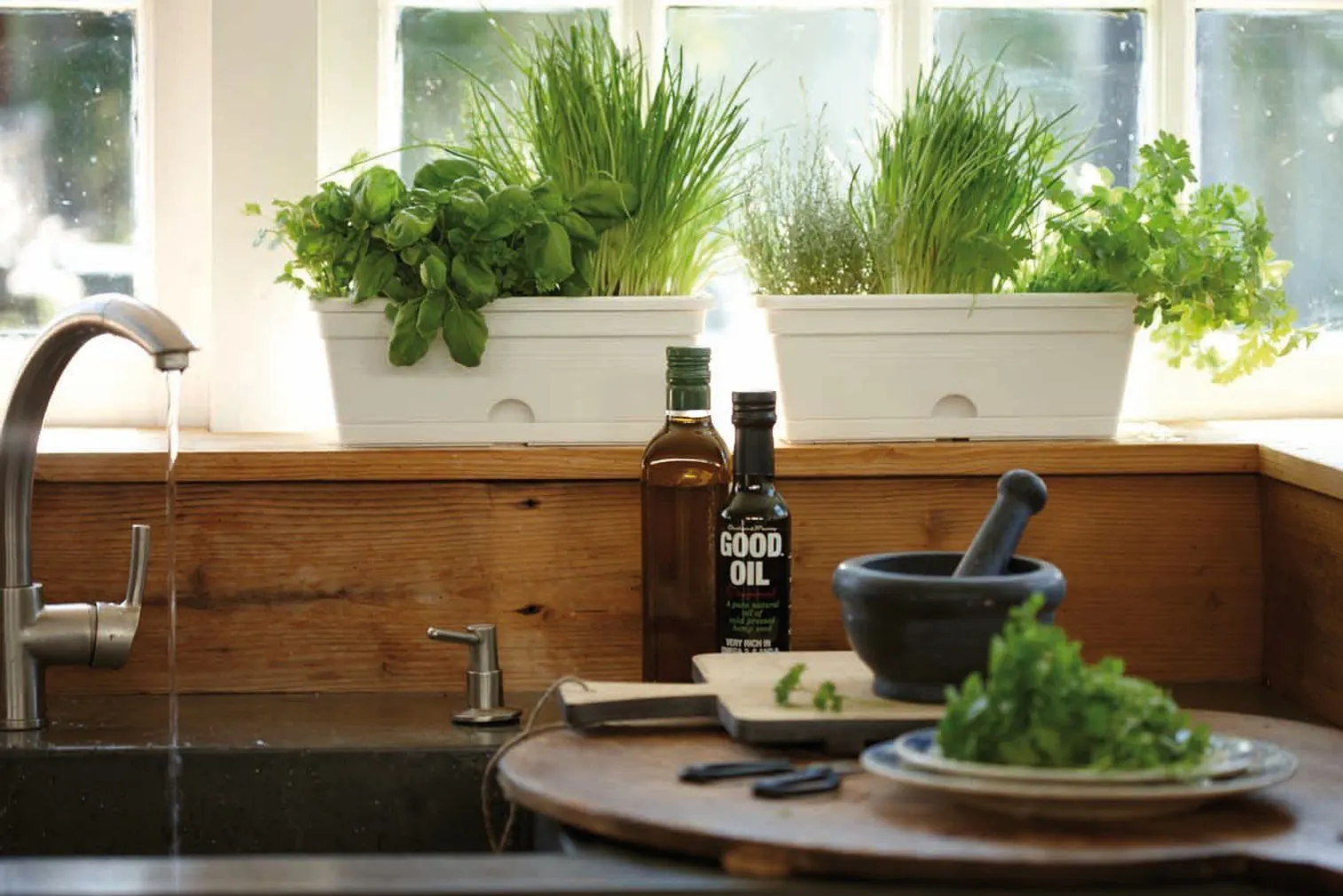 TAIMEKAST ELHO GREEN BASICS MINI 30X12CM 1,2L HELE TERRAKOTA