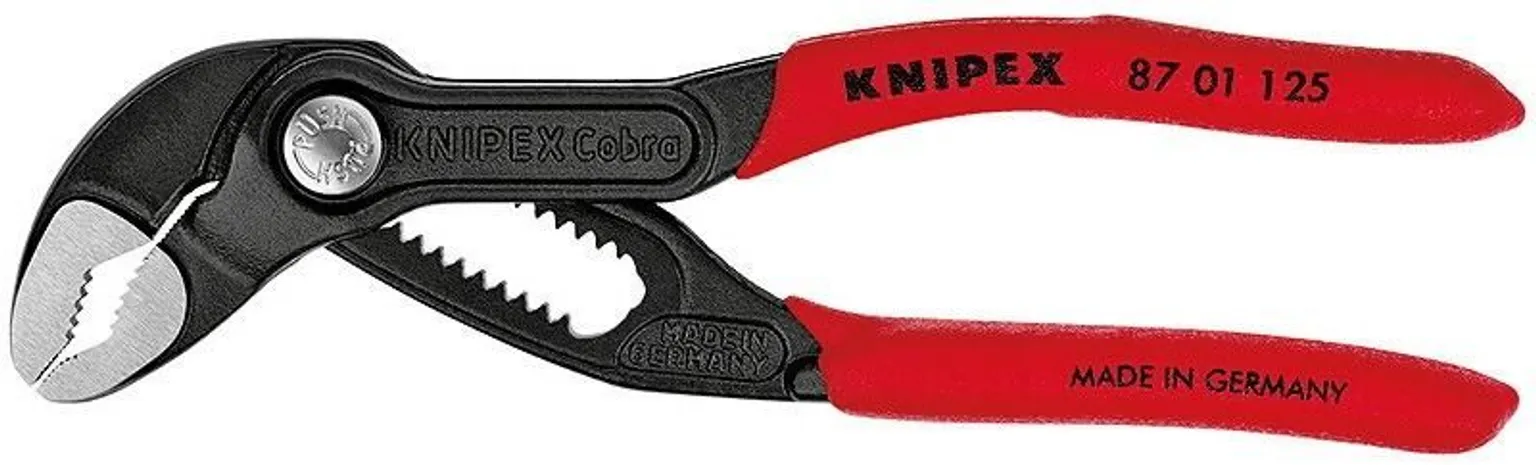 VEEPUMBATANGID KNIPEX COBRA 125MM D27MM