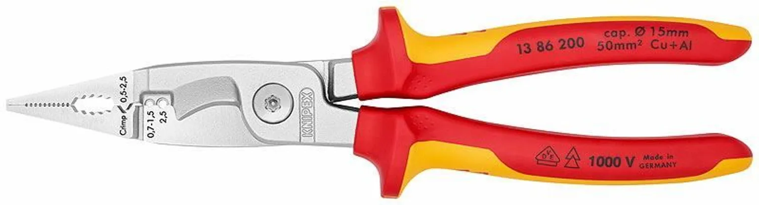 ELEKTRIKU NÄPITSLÕIKURID KNIPEX VDE 200MM