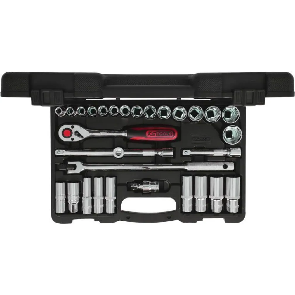 PADRUNIKOMPLEKT KS TOOLS CHROMEPLUS 1/2´´, 30 OSA