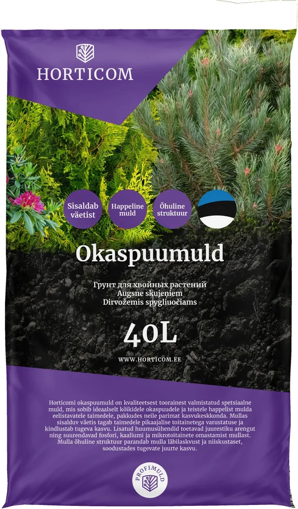 OKASPUUMULD HORTICOM 40L
