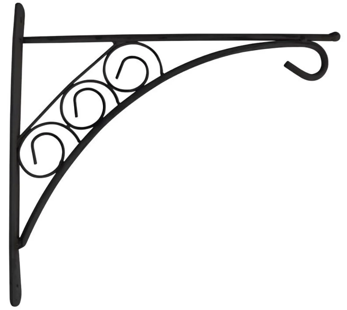 AMPLI RIPUTUSKONKS SPIRAALIDEGA HORTICOM 40CM PRUUN