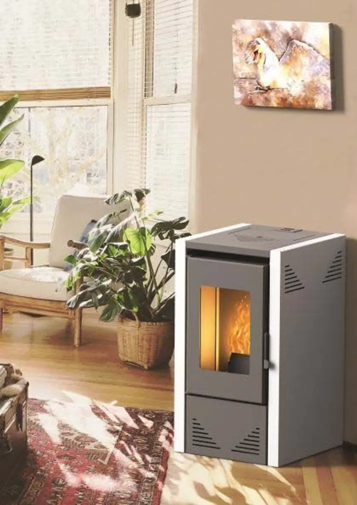 PELLETIKAMIN MARELI JADE 6KW, VALGE