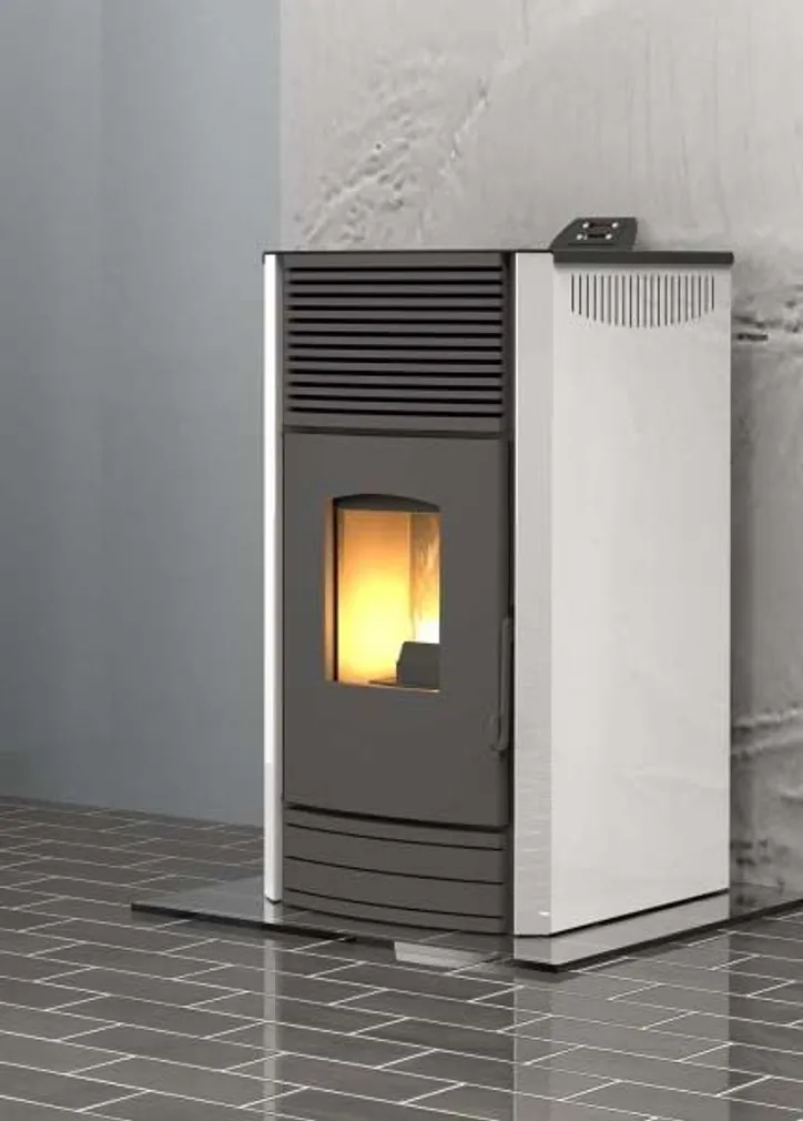 PELLETIKAMIN MARELI ONYX AIR 4-10 KW, VALGE