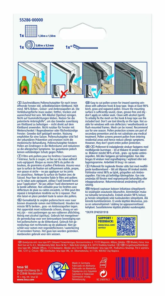 PUTUKAVÕRK TESA ÕIETOLMU TAKISTAV 1,3X1,5M