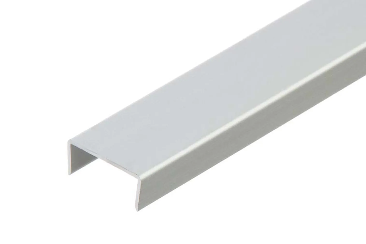 ALUMIINIUM U-PROFIIL CEZAR 20X10X1,5X2000MM ANOD.HÕBEDANE