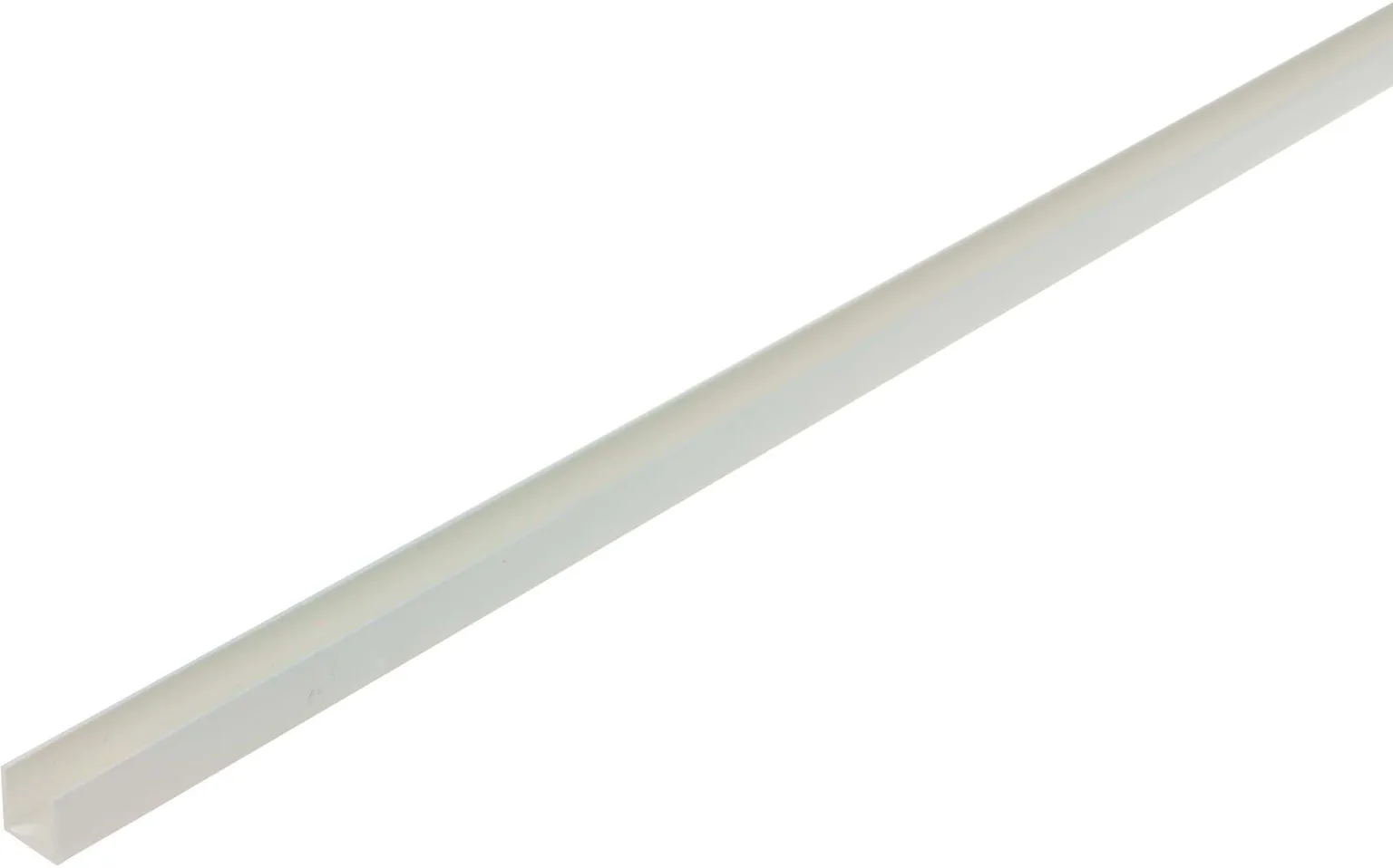 PVC U-PROFIIL CEZAR 10X10X1X1000MM VALGE RAL9003 