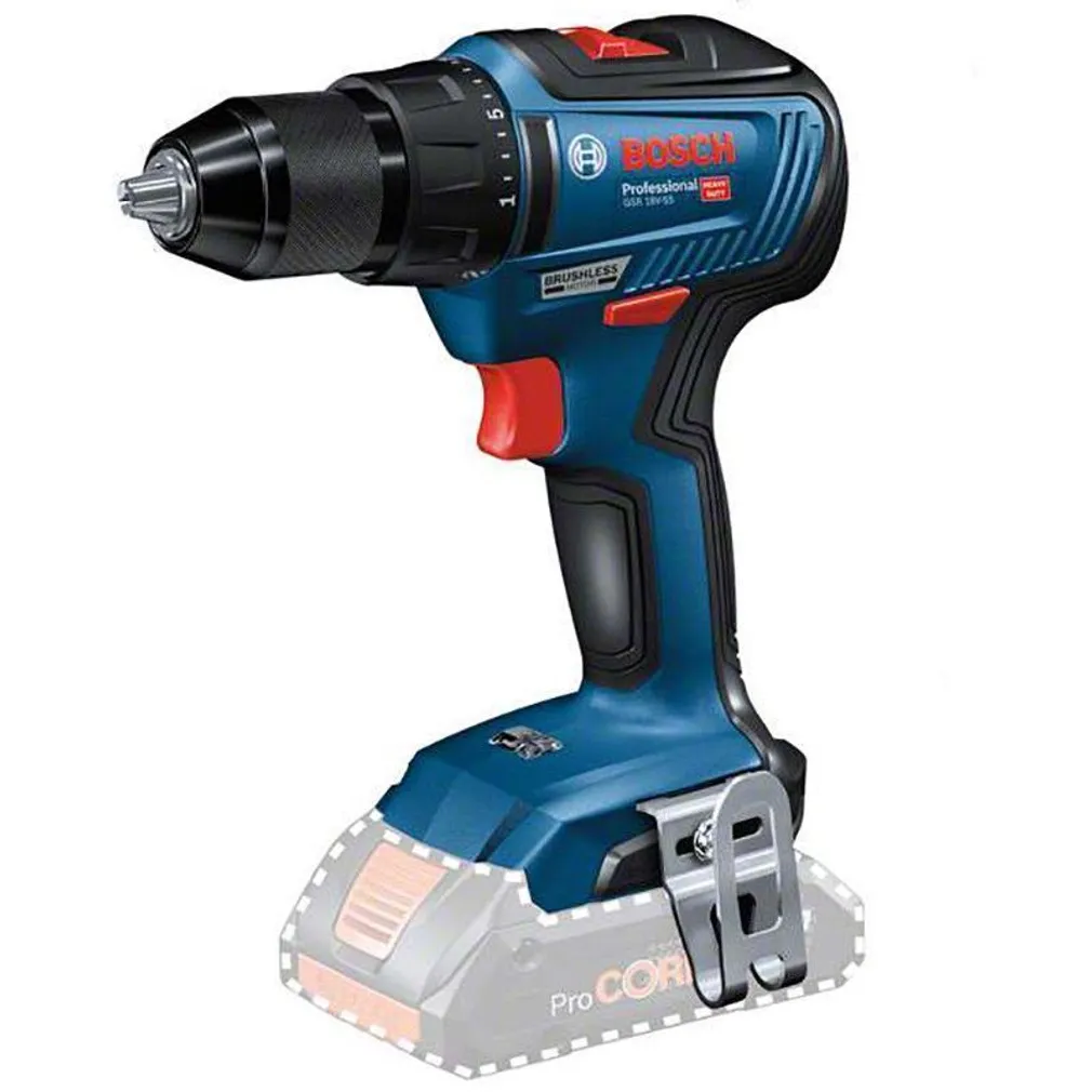 AKUTRELL BOSCH GSR 18V-55, CT, ILMA AKU JA LAADIJATA