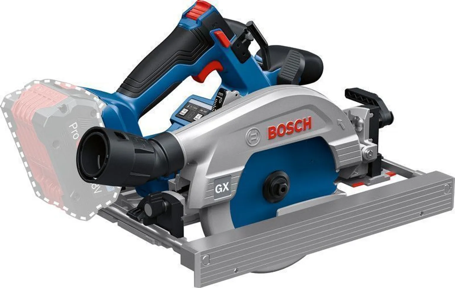 AKUKETASSAAG BOSCH GKS 18V-57-2 GX, ILMA AKU JA LAADIJATA